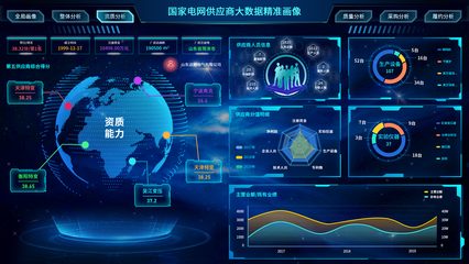 某電網(wǎng)供應(yīng)商大數(shù)據(jù)可視化精準畫像的應(yīng)用與價值